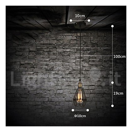 TECNOLUX Lampada A Sospensione In Legno Rosca E27 – Design Naturale, 6.5x5x5 Cm, Cavo Regolabile 100 Cm, Perfetta Per Cucina, Bar, Camera Da Letto